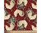 Strawberry Chickens Red Cotton Fabric | By the Yard | Sewing and Crafting | 44 inches wide